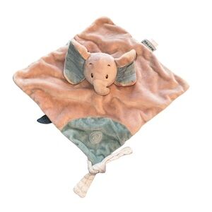 NATTOU Plush DouDou Axel Elephant Security Blanket Lovey Pacifier Holder